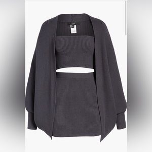 These Warm Feelings Knit Three-Piece Sweater Set